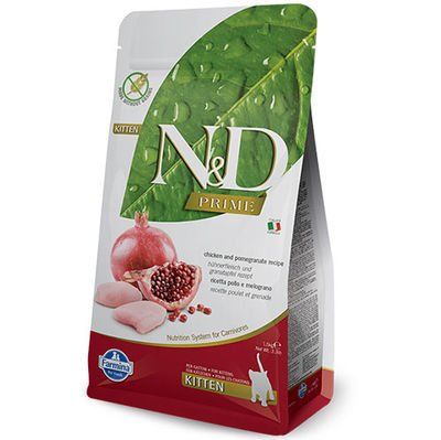 ND Tahılsız Kitten Tavuk Nar Yavru Kedi Maması 1,5 Kg