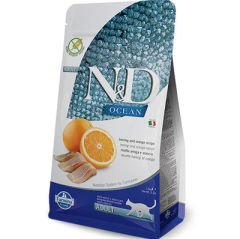 ND Ocean Tahılsız Balık Portakal Kedi Maması 5 Kg