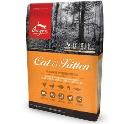 Orijen Cat&Kitten Tahılsız Yavru / Yetişkin Kedi Maması 17 Kg