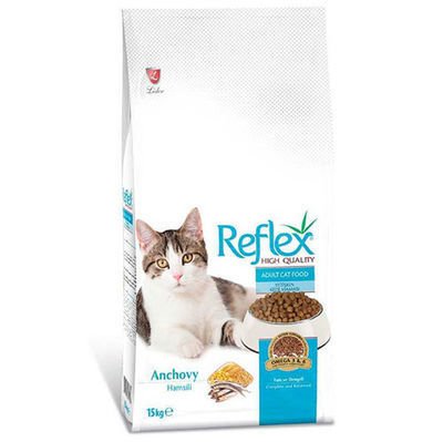 Reflex Anchovy Hamsili Yetişkin Kedi Maması 15 Kg