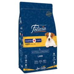 Felicia Puppy Düşük Tahıllı Küçük Irk Kuzu Etli Yavru Köpek Maması 3 Kg