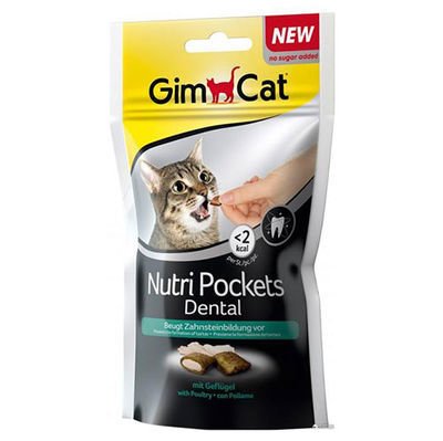 Gimcat Nutripockets Dental Diş Sağlığı Kedi Ödülü 60 Gr