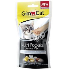 Gimcat Nutripockets Junior Mix Yavru Kedi Ödülü 60 Gr