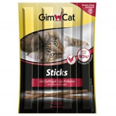 Gimcat Tahılsız Kümes Hayvanlı Kedi Ödül Çubukları 4 Parça (20 Gr)