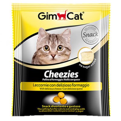 Gimcat Cheezies Peynirli Kedi Ödül Tableti 10 Gr