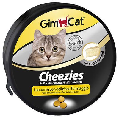 Gimcat Cheezies Peynirli Kedi Ödül Tableti 200 Gr