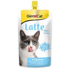 Gimcat Milk Latte Calcium Sıvı Kedi Sütü 200 ML