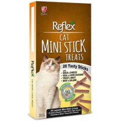 Reflex Mini Stick Karışık Kedi Mini Ödül Çubukları 2 Gr x 20 Adet