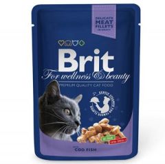 Brit Premium Cod Fish Morina Balığı Kedi Yaş Maması 100 Gr