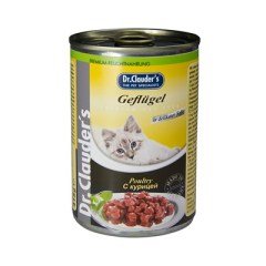 Dr. Clauders Geflügel Kümes Hayvanlı Kedi Konservesi 415 Gr