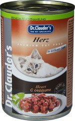 Dr. Clauders Herz Yürekli Kedi Konservesi 415 Gr