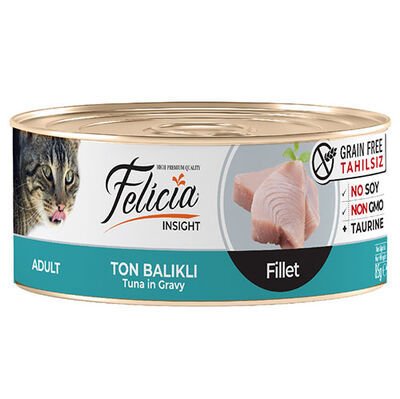 Felicia Ton Balıklı Fileto Tahılsız Kedi Konservesi 85 Gr