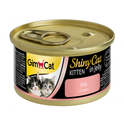 GimCat ShinyCat Tavuk Etli Jöleli Yavru Kedi Konservesi 70 Gr