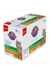 Hills Tender Chunks in Gravy Okyanus Balıklı Kedi Yaş Maması 85 Gr - (12 Adet)