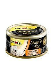 GimCat ShinyCat Ton ve Balkabağı Kıyılmış Fileto Kedi Konservesi 70 Gr