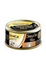 GimCat ShinyCat Ton ve Balkabağı Kıyılmış Fileto Kedi Konservesi 70 Gr